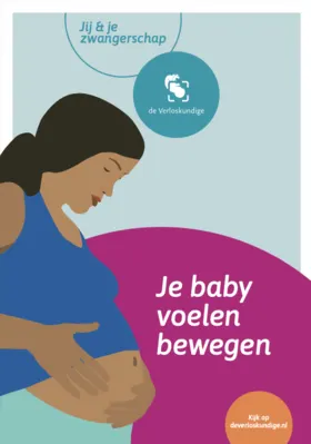 Voorkant van de folder Je baby voelen bewegen