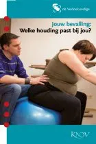 Voorkant van de folder Bevalhoudingen